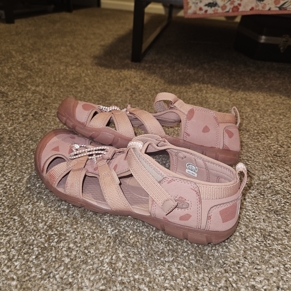 Keen Pink Seacamp Sneaker Sandals